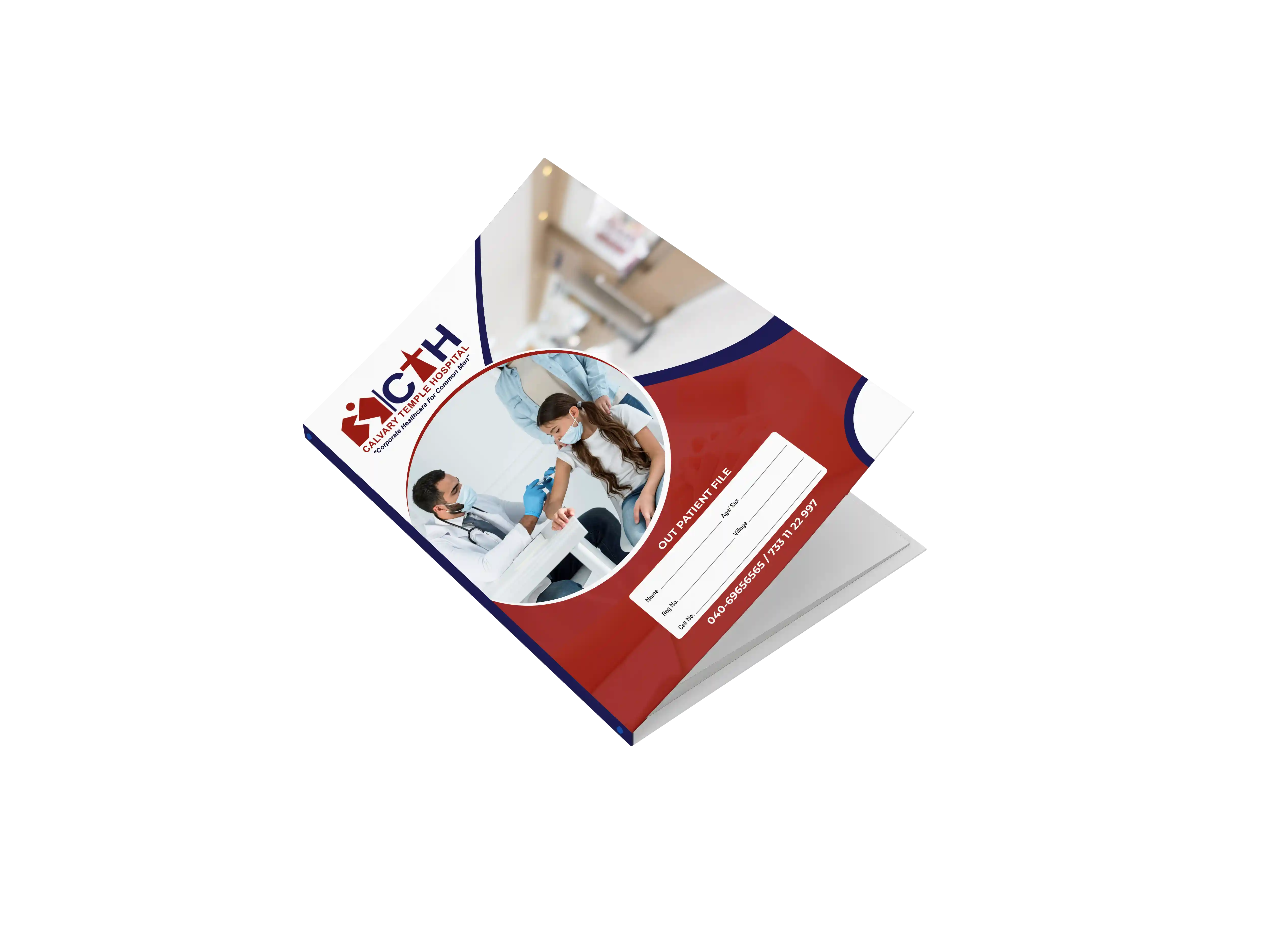 Hospital OP file printing sample in Hyderabad
