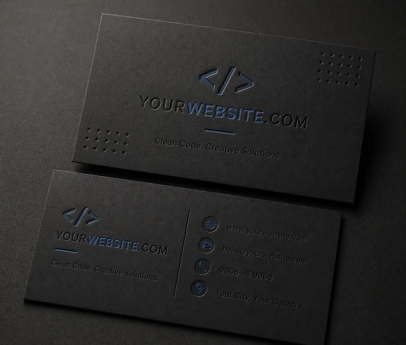 Debossing Visiting Cards image