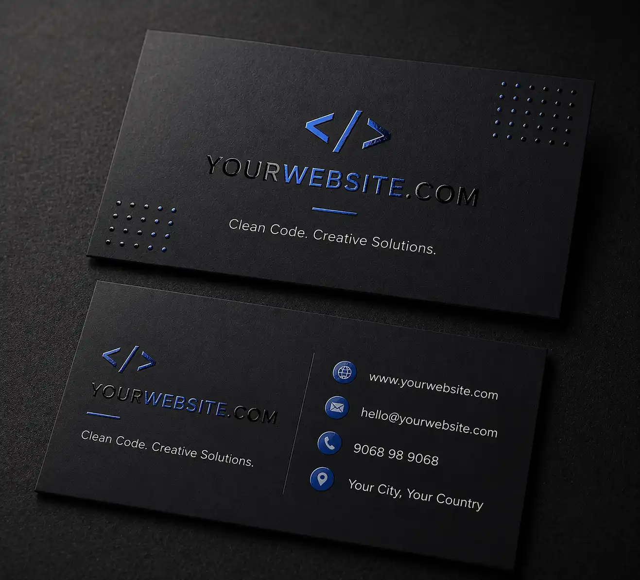 Spot UV Card MKY Graphics branding image